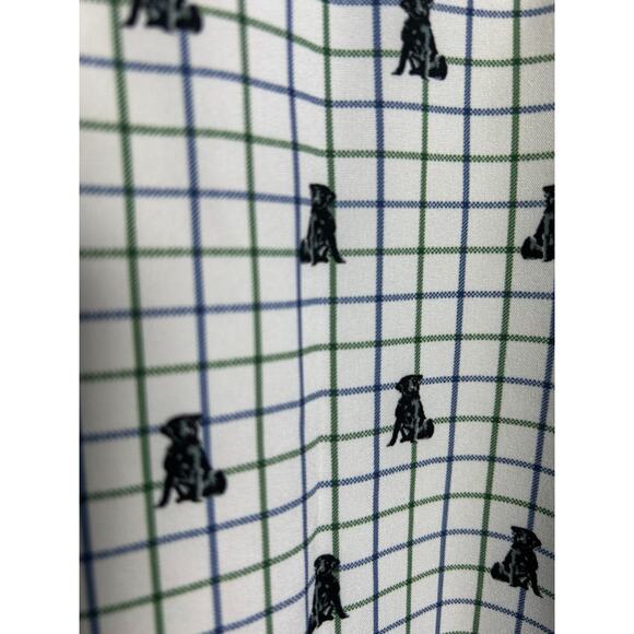 Men's Kevin's Plantation Collection Long Sleeve Button down  XL NWT Dog Print - Picture 9 of 10
